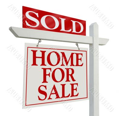 Sold Home For Sale Real Estate Sign
