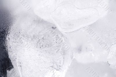 Ice closeup