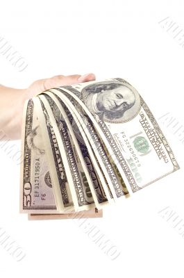 hand and money hand and money