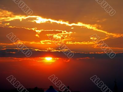 Burning Sunset Burning Sunset