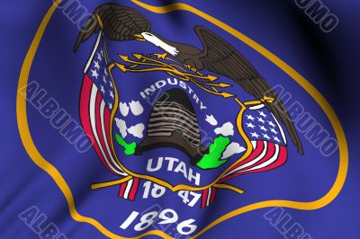 Rendered Utah Flag