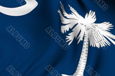 Rendered South Carolina Flag