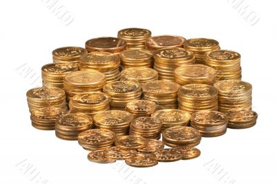 plenty of gold brilliant coins