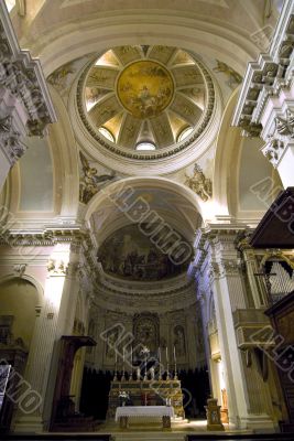 Cagli - Interior of the Cathedral Cagli - Interior of the Cathedral
