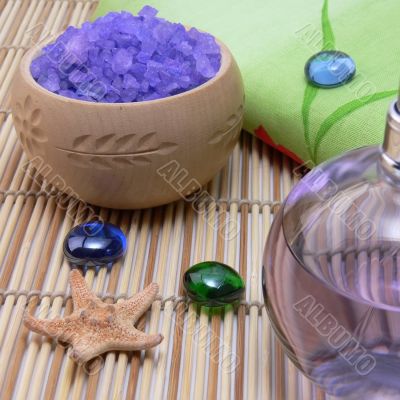 Aroma oil and sea salt