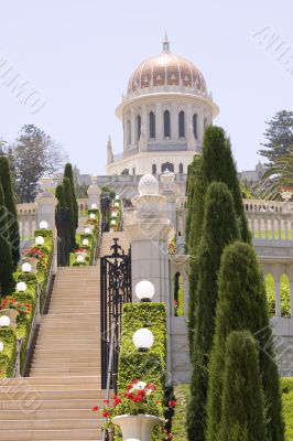 bahai gardens north of Israel