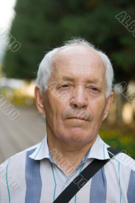 elderly man elderly man