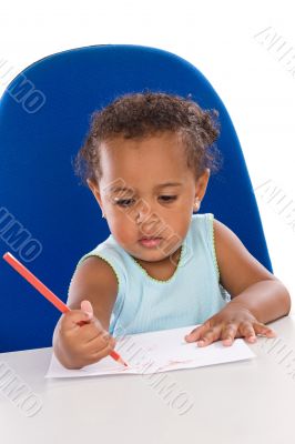 Adorable baby student Adorable baby student