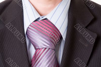 Closeup of a business man