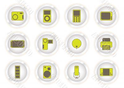 green glow buttons green glow buttons