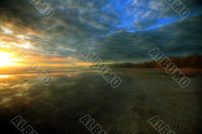 sunshine at the Baltic sea