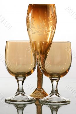 bocal and wine glass