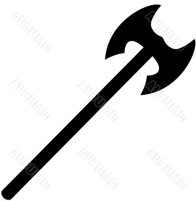 Axe silhouette