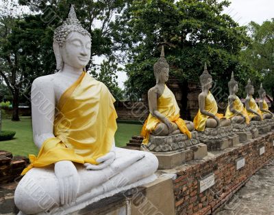 Buddha statue in Ayutthaya, Thailand