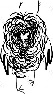 Angry owl Angry owl