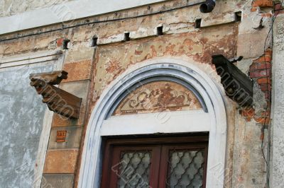 Weathered door