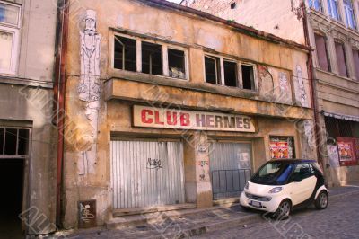 Abandoned urban club