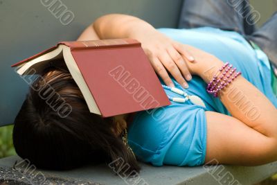 Exhausted Girl Exhausted Girl