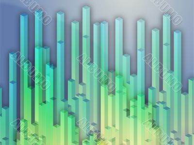 3d columns illustration 3d columns illustration