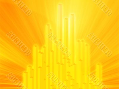 3d columns illustration 3d columns illustration