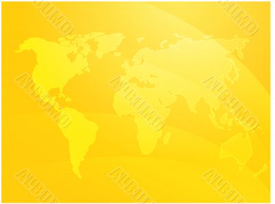 World map waves World map waves
