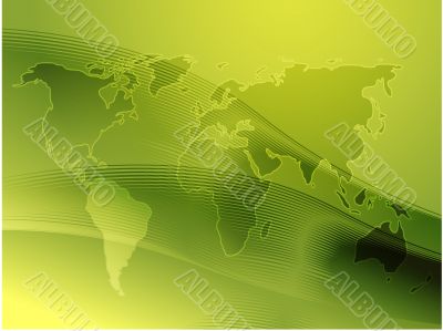 Map of the world illustration Map of the world illustration