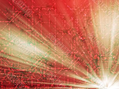 Technical abstract illustration Technical abstract illustration