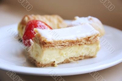 Assorted fancy pastries