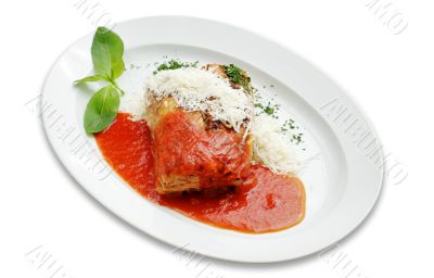 Italian lasagna Italian lasagna