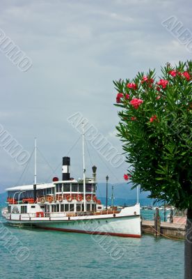 Ferry boat in Desenzano