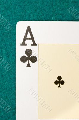 Ace of clubs