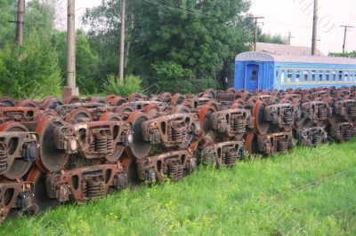 Train wheels Train wheels