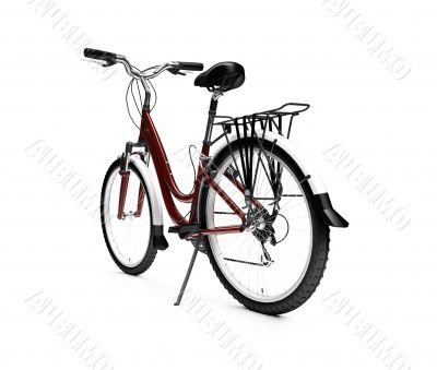 bicycle isolated over white bicycle isolated over white