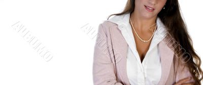 woman with closed eyes