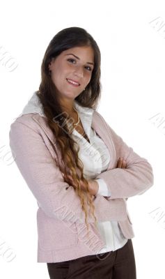 happy young businesswoman