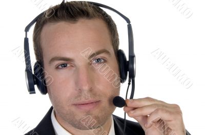 portrait of handsome businessman