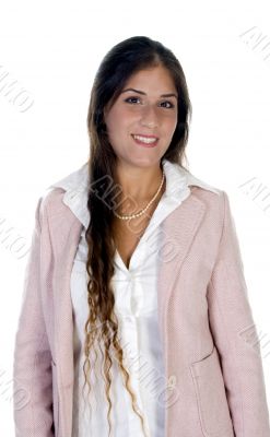 smiling businesswoman