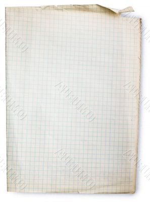 Old Square lined paper