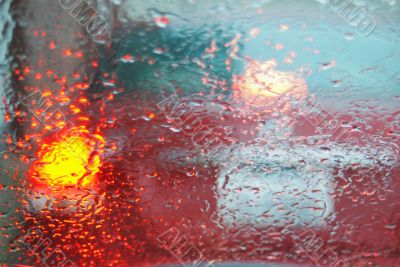 Rainy Windshield