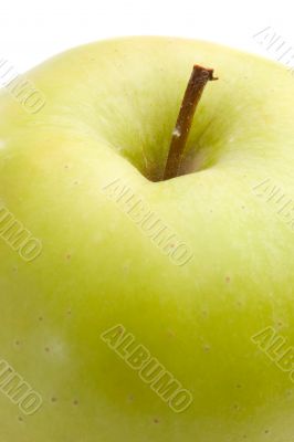 Green delicious apple