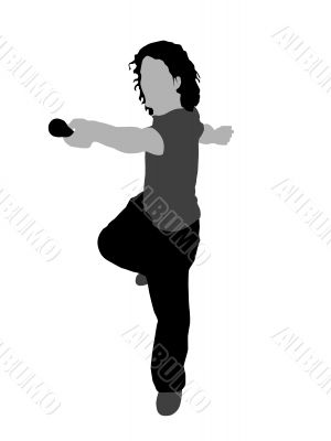 person offering microphone