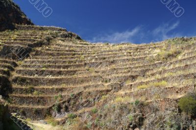 Inca ruins in Pisac