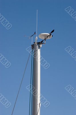 Mast With Equipment