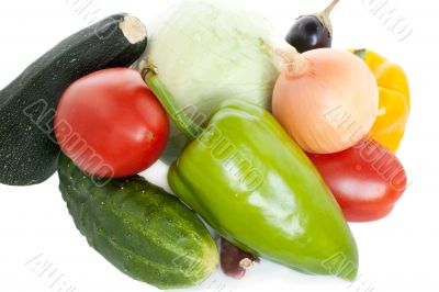 Fresh garden vegetables Fresh garden vegetables