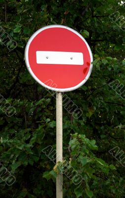 Forbidden Traffic Sign