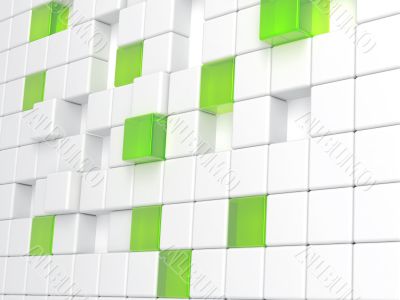 plastic and glass cubes plastic and glass cubes