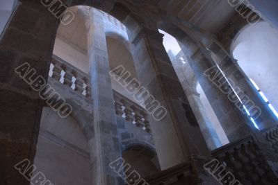 staircase in the castle of Narbonne