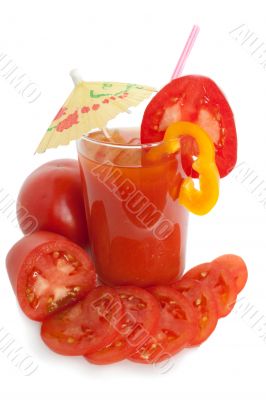 Juice of tomato