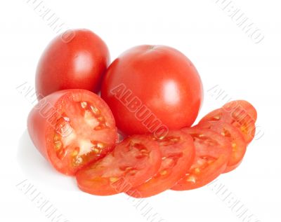 Cut tomato Cut tomato