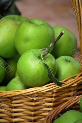 green apples